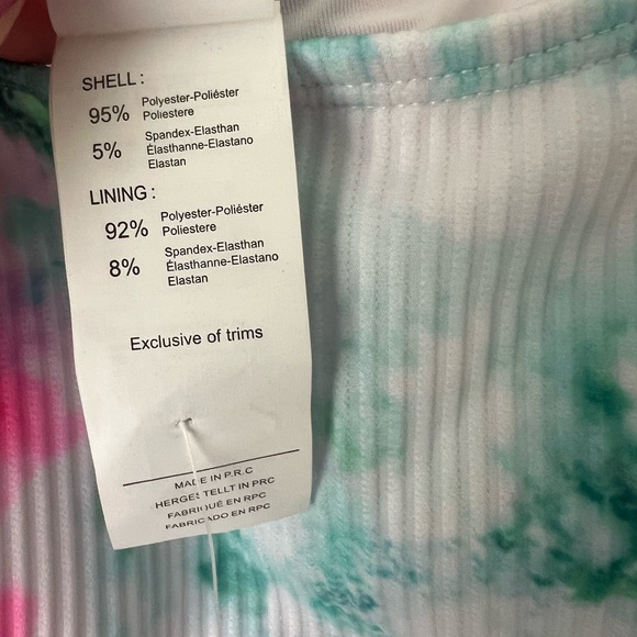 Cupshe Tie Dye Two Piece Swimsuit - Picture 6 of 8